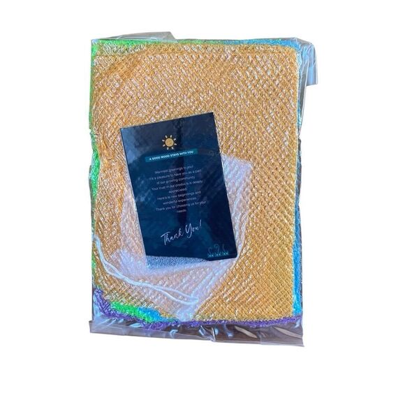 African Net Sponge 4 Pack Bath & Body Skin Scrubber Shower Beauty NWT - Picture 4 of 4